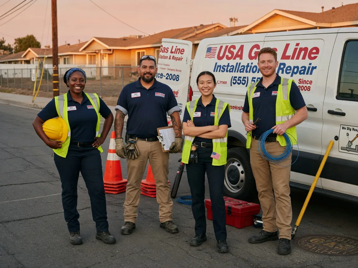 Gas Line Installation company in Elmer, OK
